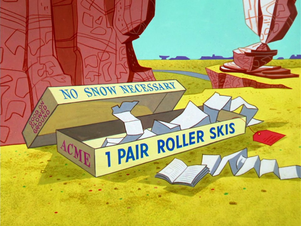 Papa-Léguas e Coiote - Atrás do Papa-Léguas