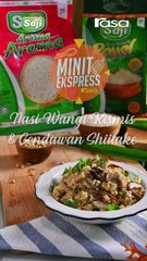 Nasi Wangi Kismis & Cendawan Shiitake