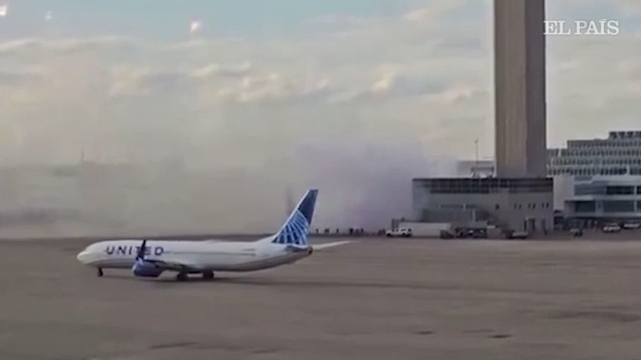 Un vuelo de American Airlines se incendió en el aeropuerto de Denver