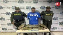 Capturado sujeto que transportaba más de seis kilos de marihuana en bus de servicio público