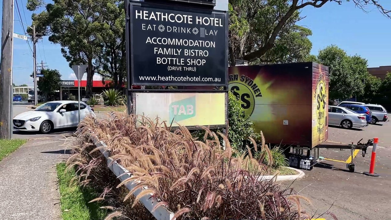 Heathcote Hotel in southern Sydney