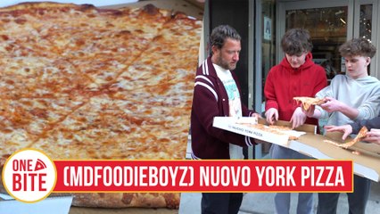 Barstool Pizza Review - Nuovo York Pizza (New York, NY) with MDFoodieBoyz