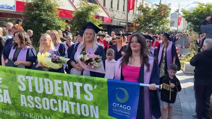 Otago Polytechnic Graduation Parade 2025