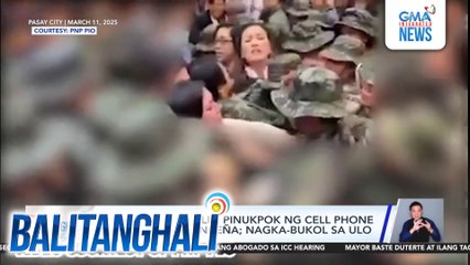 Tensyon bago ang pag-aresto kay FPRRD, nakunan ng video | Balitanghali