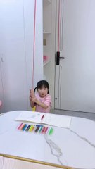 Smart Girl's Funny Trick to Hide Phone from Dad!