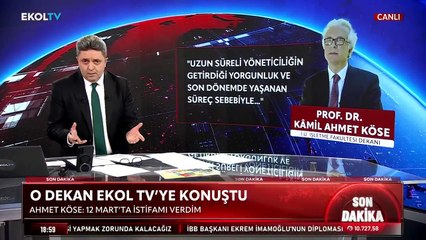 Ekrem İmamoğlu'nun diploması için ''uygun'' deyip, görevinden istifa eden dekan sessizliğini bozdu