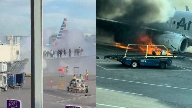 Uçakta dehşet anları! Yolcular kanatlardan kaçmak zorunda kaldı