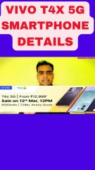 VIVO T4X 5G SMARTPHONE 2 BIG ISSUE