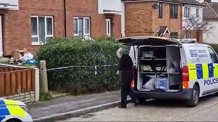 CSI arrive at Sheffield murder scene