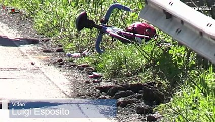 Scende dal cavalcavia e cade: muore cicloamatore di 81 anni