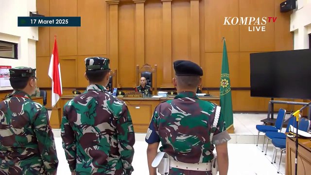 [FULL] Hasil Sidang Pledoi Penembakan Bos Rental Mobil, Pembelaan hingga Penolakan Oditur Militer