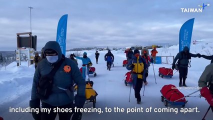 First Man From Asia to Complete World's Toughest, Coldest, Windiest Foot Race