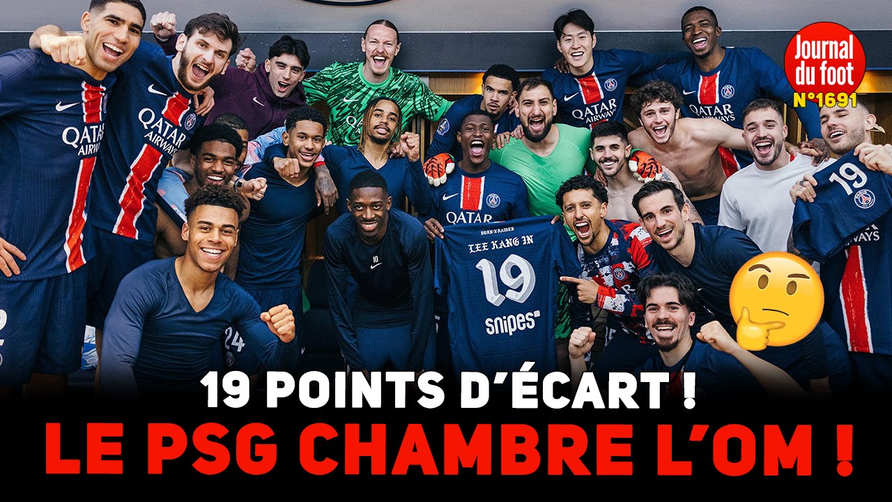 19 points d'écart : le PSG CHAMBRE l'OM après le CLASSIQUE !