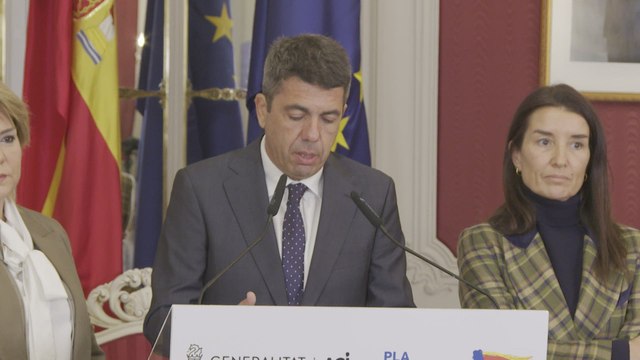 Vox y Mazón, de la mano para la firma de los presupuestos de la Comunidad Valenciana