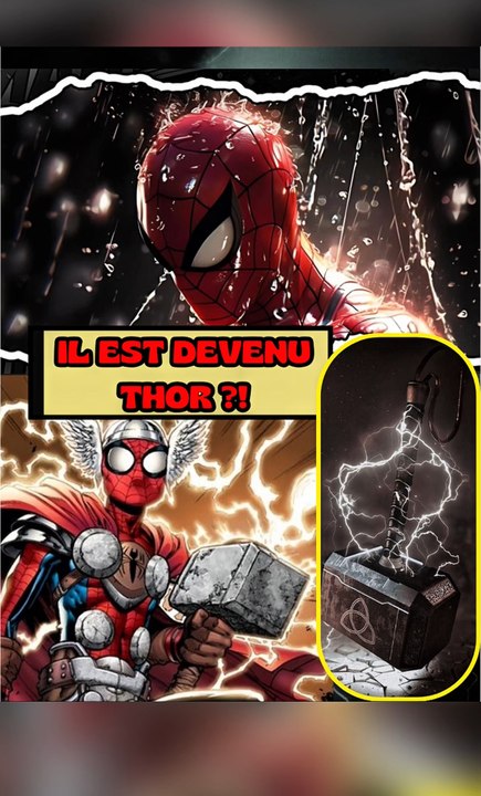 Spidey est devenu Thor ?! #thor #spiderman #marvelrivals #fyp #pourtoi #viral #odinson #mjolnir #avengers #marvel #mcu