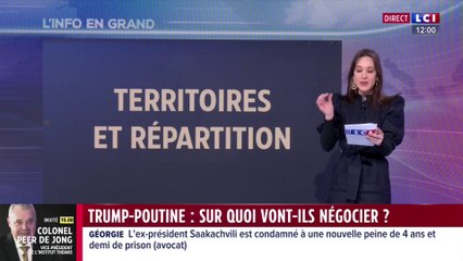 Trump Poutine : sur quoi vont ils négocier? - Laura Pouget sur LCI (17/03/2025)