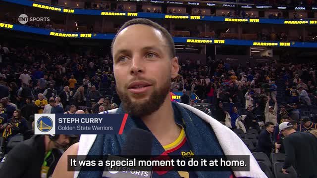 4,000 career triples! Steph Curry makes NBA history