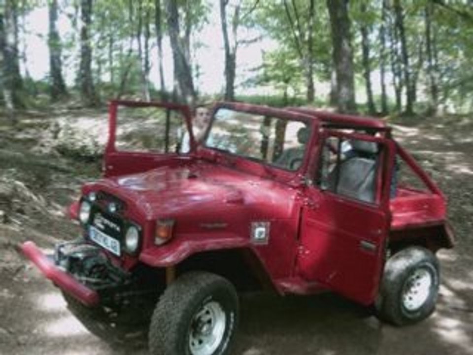 Aprem 4x4 en toyota BJ partie 1
