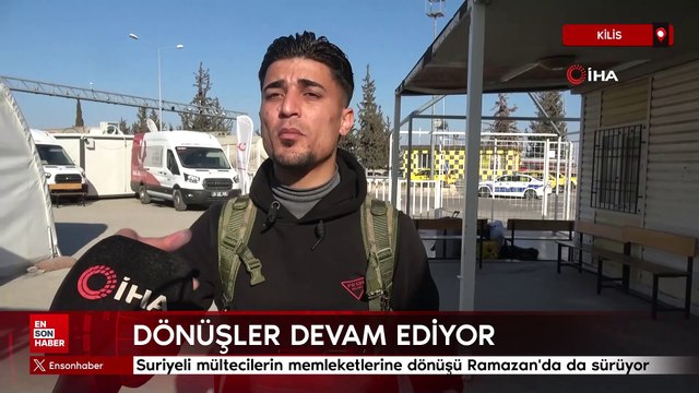 Suriyeli mültecilerin memleketlerine dönüşü Ramazan'da da sürüyor