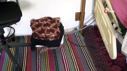 16 yıldır sadece 6 metrekarelik bir oda yaşıyor...