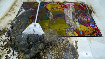 This Is Not A Brown Rug - Horrible Dirty Carpet Cleaning - Satisfying Video, ASMR Cleaning