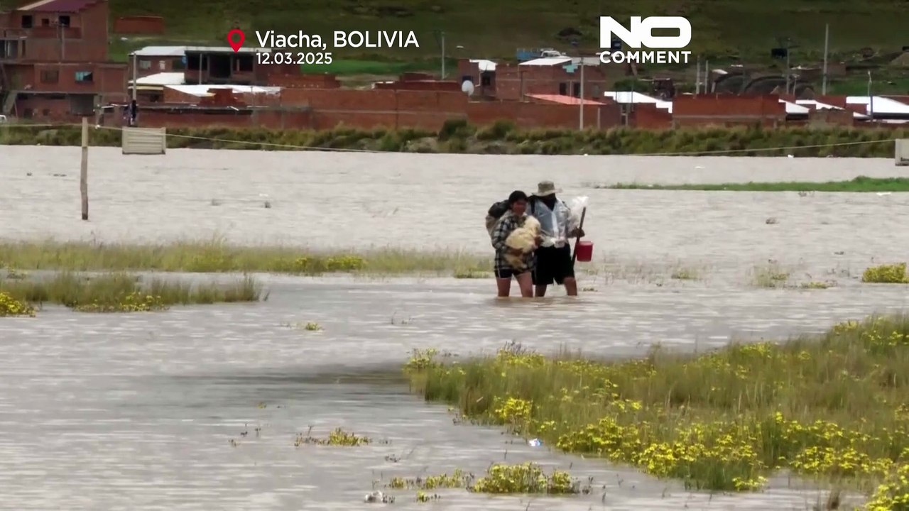 Severe flooding in Bolivia destroys crops and homes
