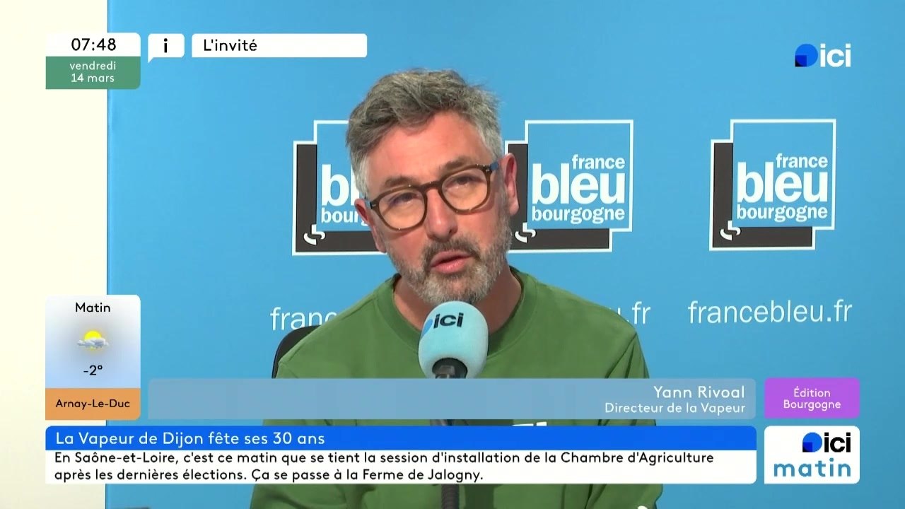 "On rassemble des gens de 15 à 70 ans" : à Dijon, La Vapeur souffle ses 30 bougies