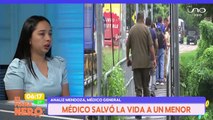 scz medico relata el cómo salvó a un menor abusado en La Guardia