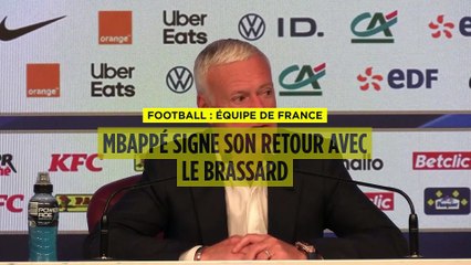 Football : Mbappé retrouve les bleus avec le brassard de capitaine