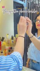 Magnetic Car Suction Cup Holder, Phone Car Mount Bracket, Vacuum Adsorption Magnetic Phone Car Holder, Nonslip Adjustable Windshield Dashboard Stand, White