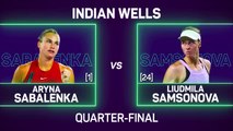 Sabalenka eases past Samsonova to set up Keys clash