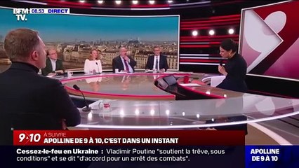 Imprévu en plein direct pour Apolline de Malherbe, sur BFMTV