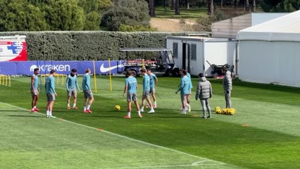 El Atlético vuelve a los entrenamientos pensando en el Barcelona