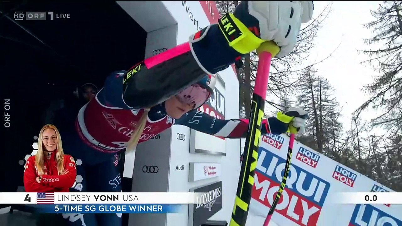 Lindsey Vonn - La Thuile Super G
