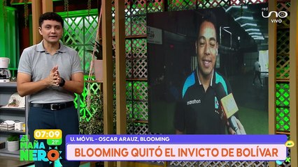 SCZ PONY ARAUZ DESTACA VICTORIA DE BLOOMING SOBRE BOLÍVAR