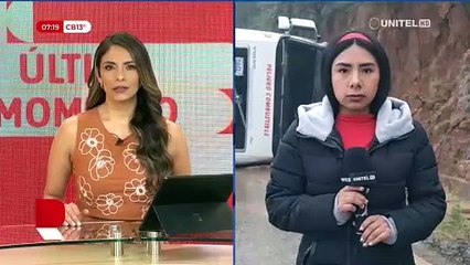 Carro cisterna volcó en la ruta hacia Mizque, el conductor resultó herido