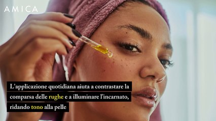 Gli oli sono coccole per il viso