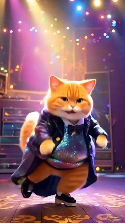 Funny Cat Dancing