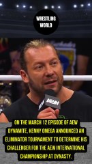 Kenny Omega announced a tournament for his next challenger at Dynasty on AEW Dynamite.