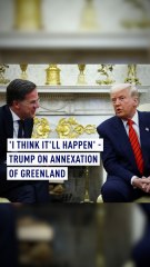 Trump says Greenland annexation ‘will happen’