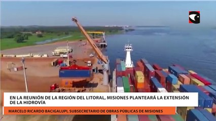 En la reunión de la Región del Litoral, Misiones planteará la extensión de la Hidrovía