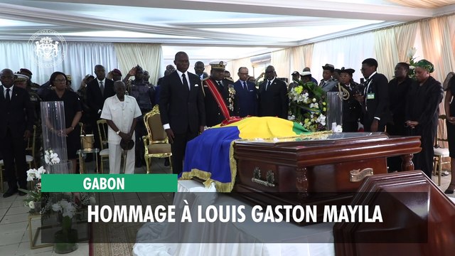 [#Reportage] Gabon : dernier hommage du Gén. Oligui Nguema à Louis Gaston Mayila