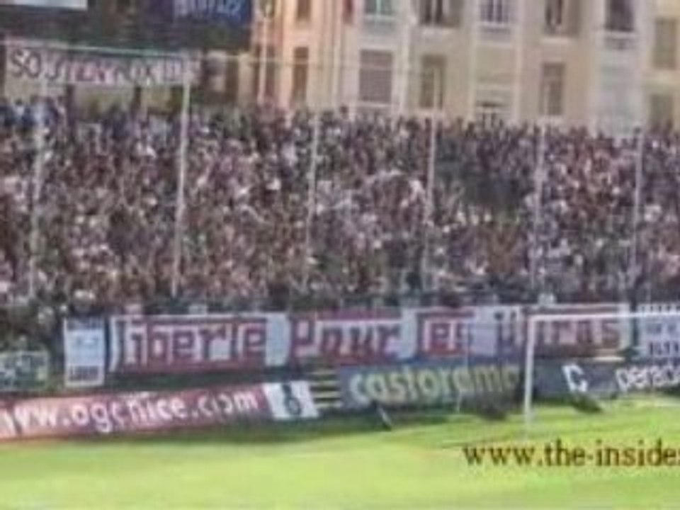 Brigade Sud Nice 1985  vs Lyon le 03/05/2008