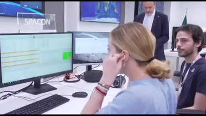 Meloni in visita allo Space Park Argotec a San Mauro Torinese