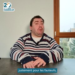 20 ans de la Loi Handicap - Gaëtan