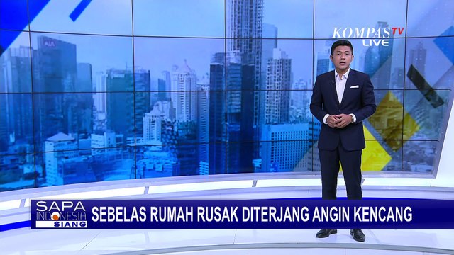 Hujan Deras Disertai Angin Kencang di Garut, Sebelas Rumah Rusak dan Pohon Tumbang