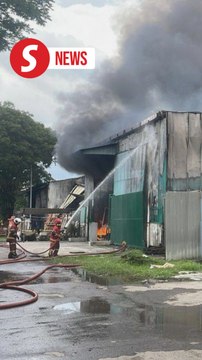 Six factories, warehouse at Puchong Industrial Park damaged in fire