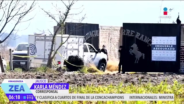 Colectivo Guerreros Buscadores de Jalisco regresa al rancho Izaguirre, en Teuchitlán