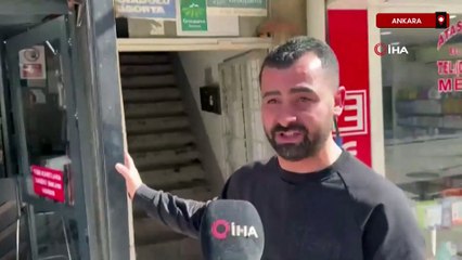 Ankara'da esnafların kepenk kavgası hastanelik etti