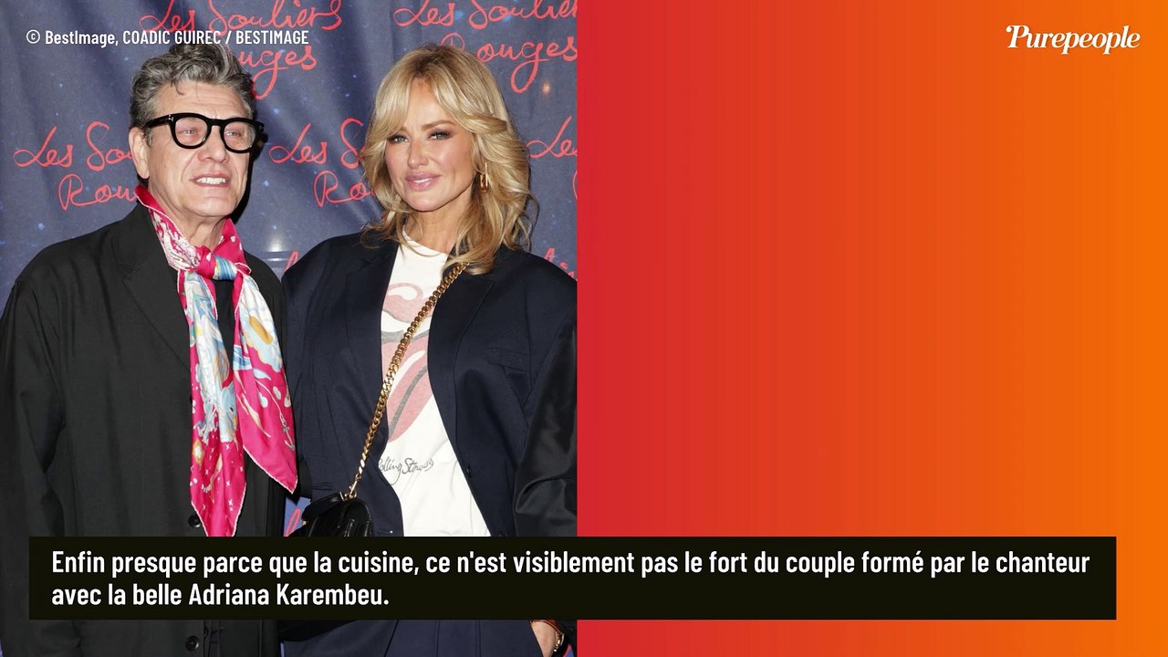 Marc Lavoine et Adriana Karembeu adeptes d'une activité régulière qui n'est pas à la portée de tous les Français, le chanteur se confie